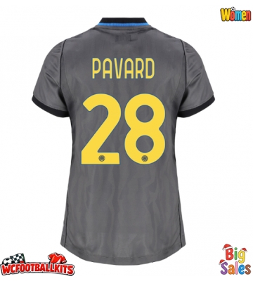 Inter Milan Benjamin Pavard #28 Replica Third Stadium Shirt for Women 2026-27 Short Sleeve